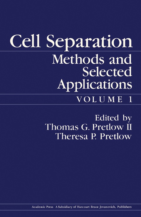 Cover image for book Cell Separation