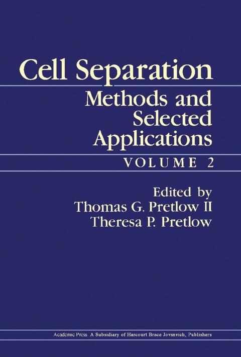 Cover image for book Cell Separation