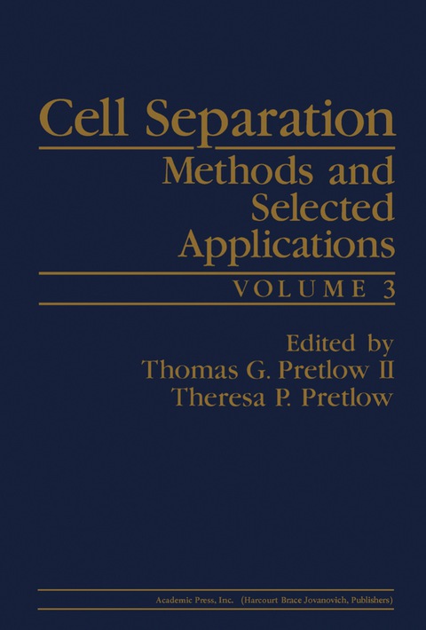 Cover image for book Cell Separation