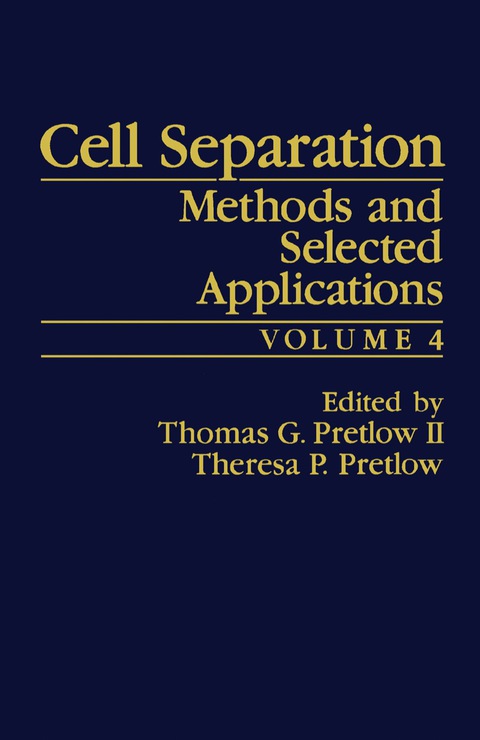 Cover image for book Cell Separation