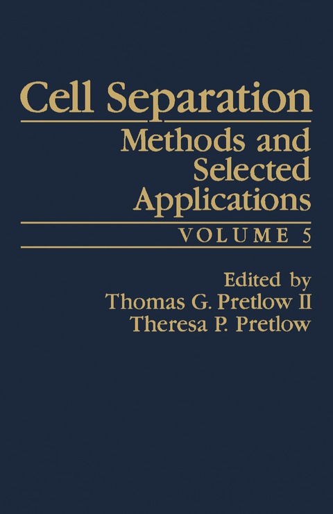 Cover image for book Cell Separation