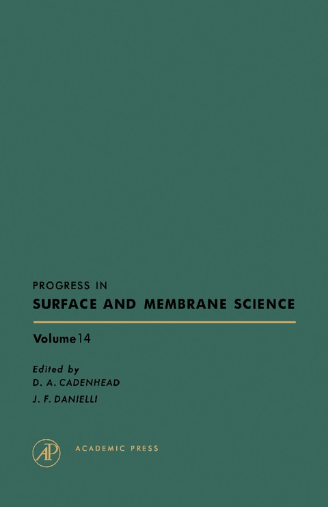 Cover image for book Progress in Surface and Membrane Science