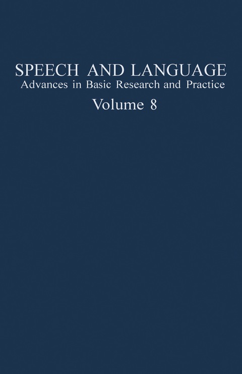Cover image for book Speech and Language