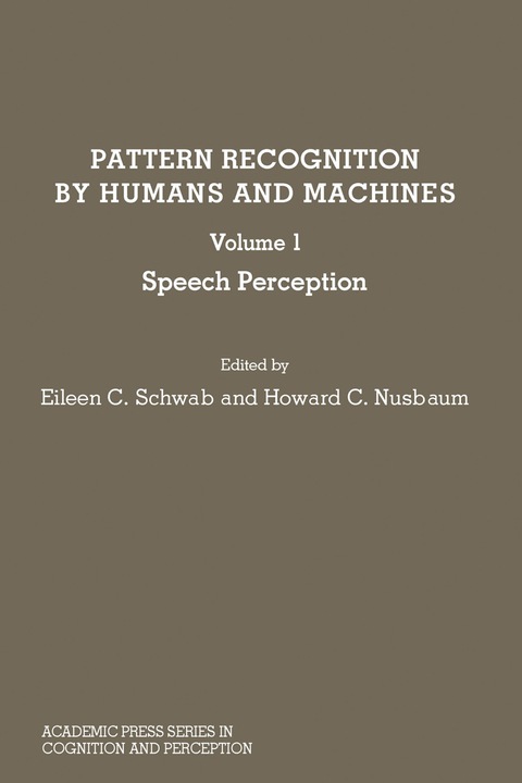 Cover image for book Pattern Recognition by Humans and Machines