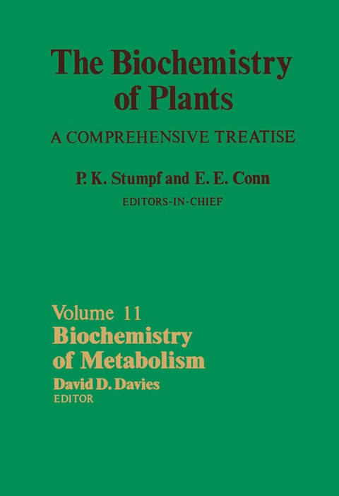 Cover image for book Biochemistry of Metabolism