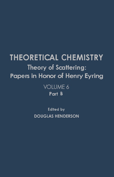 Cover image for book Theoretical Chemistry