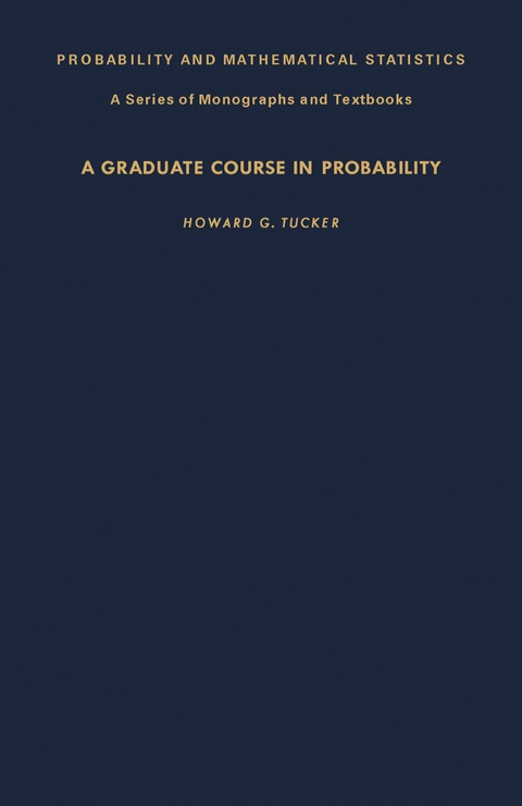 Cover image for book A Graduate Course in Probability