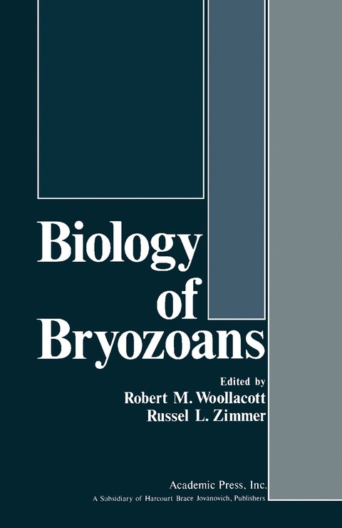 Cover image for book Biology of Bryozoans