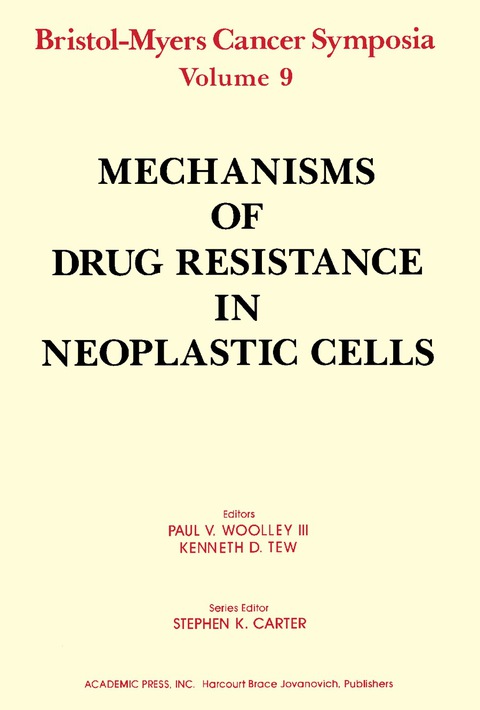 Cover image for book Mechanisms of Drug Resistance in Neoplastic Cells