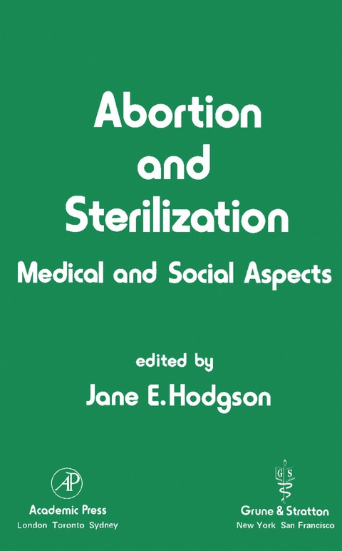 Cover image for book Abortion and Sterilization