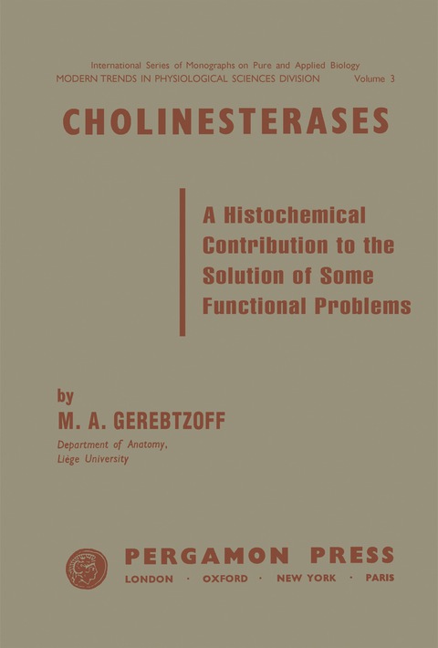 Cover image for book Cholinesterases
