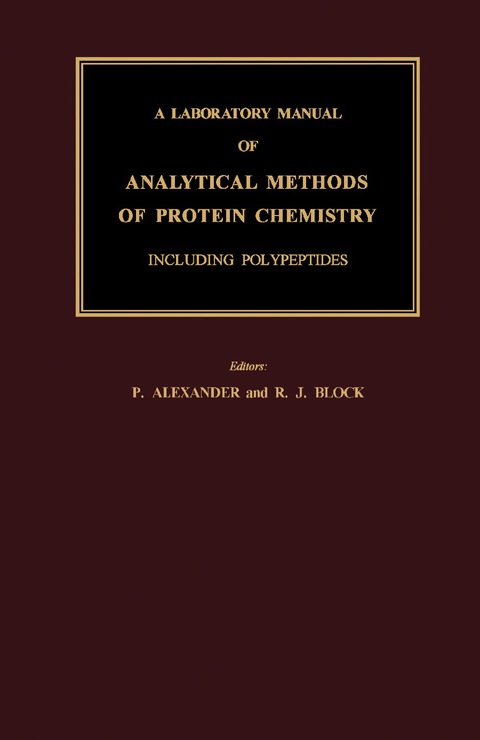 Cover image for book Determination of the Size and Shape of Protein Molecules