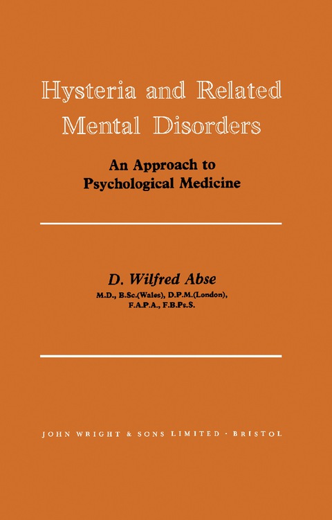 Cover image for book Hysteria and Related Mental Disorders