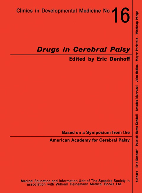 Cover image for book Drugs in Cerebral Palsy