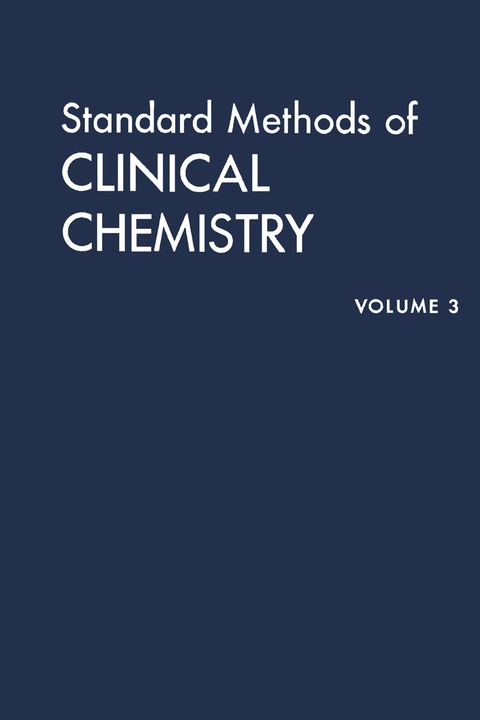 Cover image for book Standard Methods of Clinical Chemistry