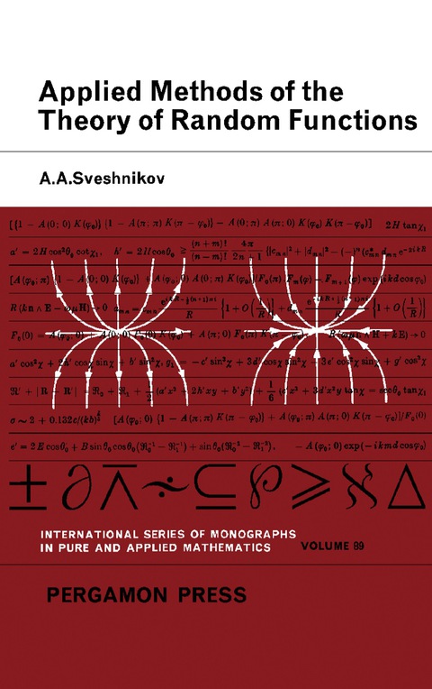 Cover image for book Applied Methods of the Theory of Random Functions