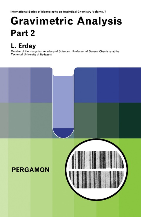 Cover image for book Gravimetric Analysis