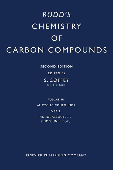 Cover image for book Alicyclic Compounds