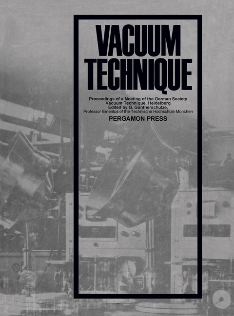Cover image for book Vacuum Technique