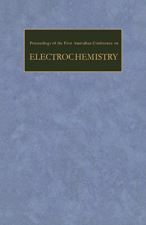 Cover image for book Electrochemistry