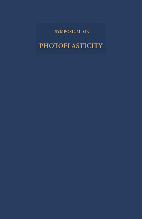 Cover image for book Photoelasticity