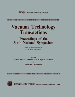 Vacuum Technology Transactions
