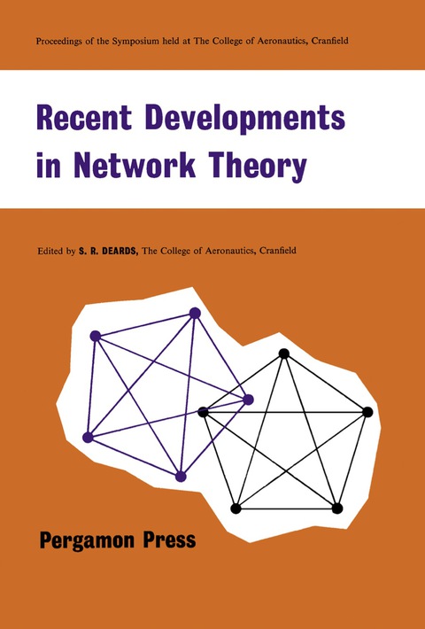 Cover image for book Recent Developments in Network Theory