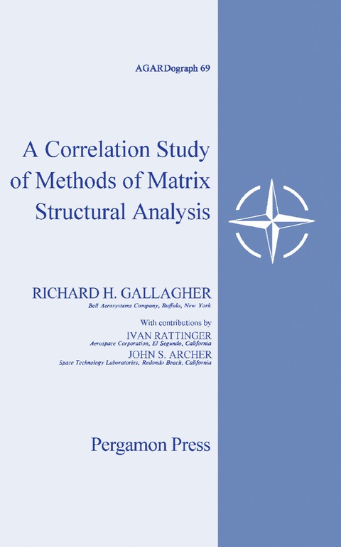 Cover image for book A Correlation Study of Methods of Matrix Structural Analysis