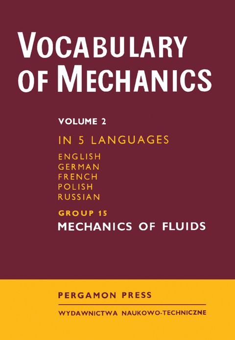 Cover image for book Group 15. Mechanics of Fluids