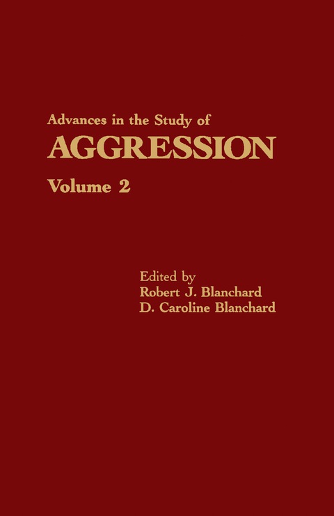 Cover image for book Advances in the Study of Aggression