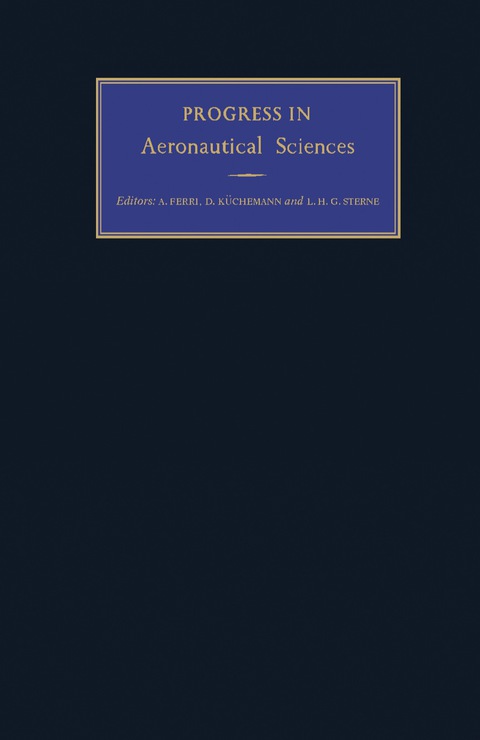 Cover image for book Progress in Aeronautical Sciences