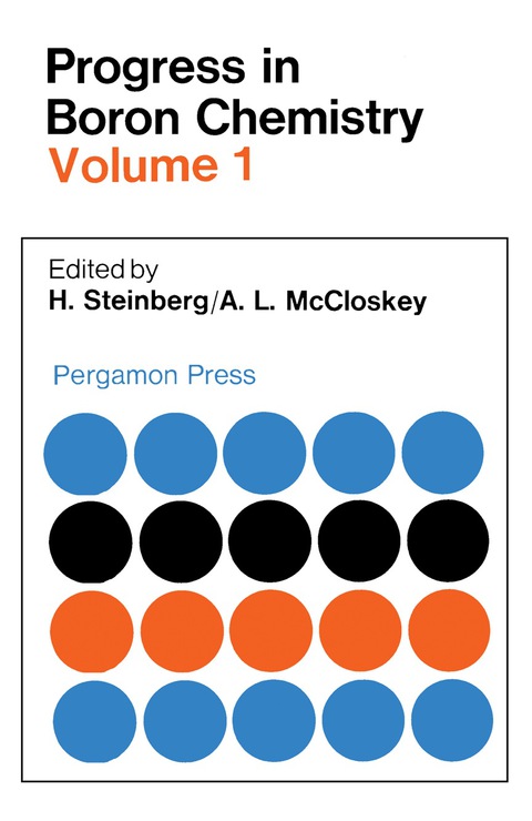 Cover image for book Progress in Boron Chemistry