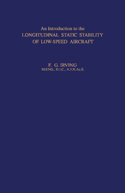 Cover image for book An Introduction to the Longitudinal Static Stability of Low-Speed Aircraft