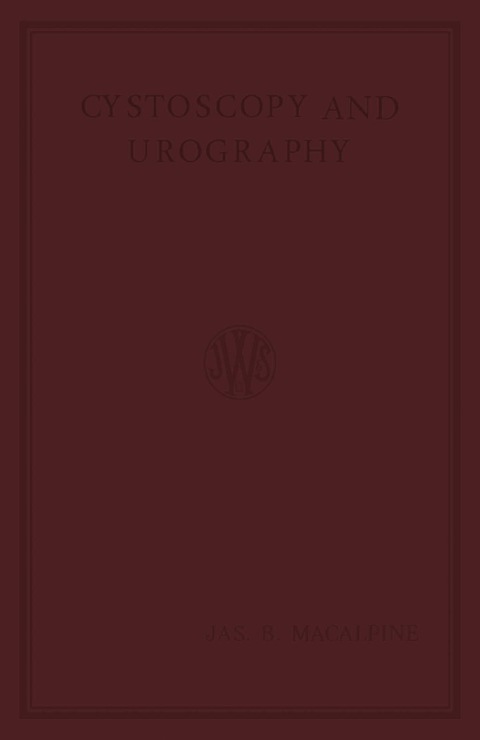 Cover image for book Cystoscopy and Urography