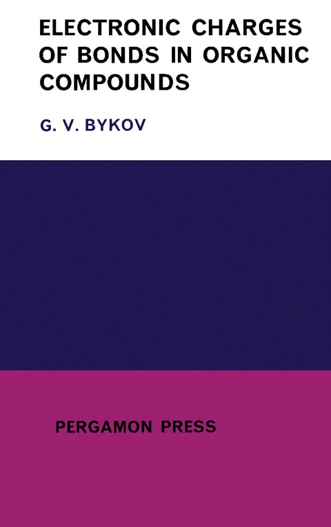 Cover image for book Electronic Charges of Bonds in Organic Compounds