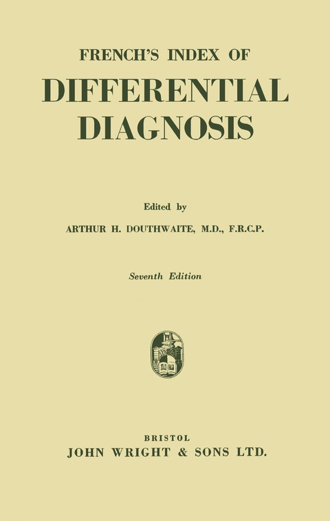 Cover image for book French's Index of Differential Diagnosis