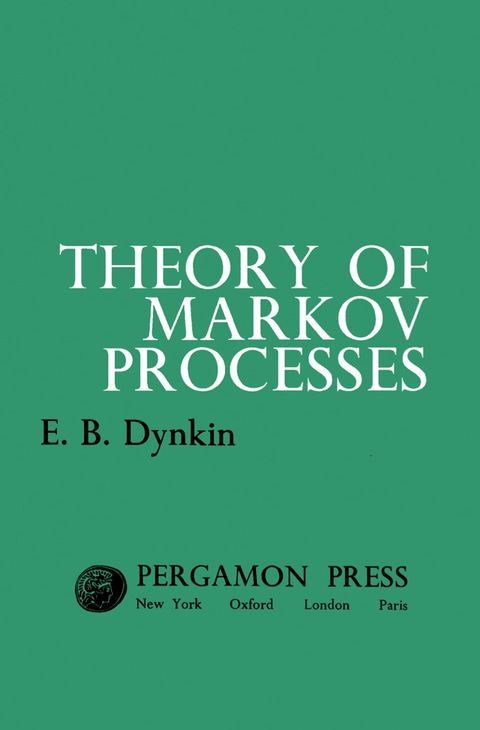 Cover image for book Theory of Markov Processes