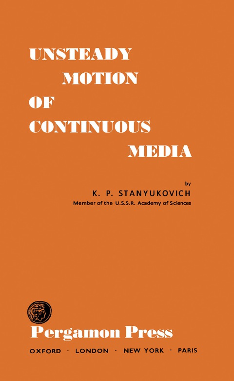 Cover image for book Unsteady Motion of Continuous Media