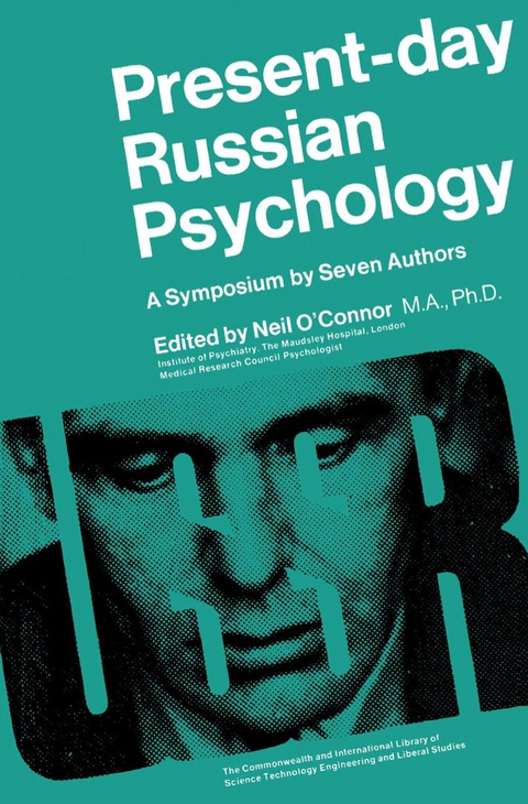 Cover image for book Present-Day Russian Psychology