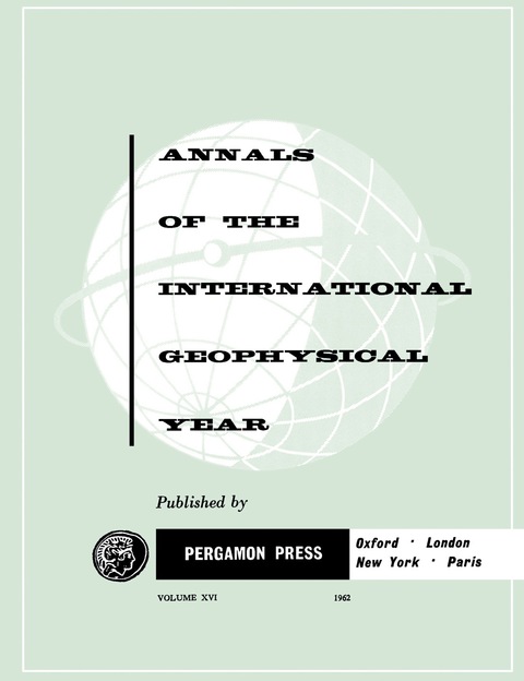 Cover image for book IGY Calendar Record: Ozone Instruction Manual