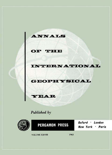 Cover image for book Tables of IGC Cosmic Ray Data