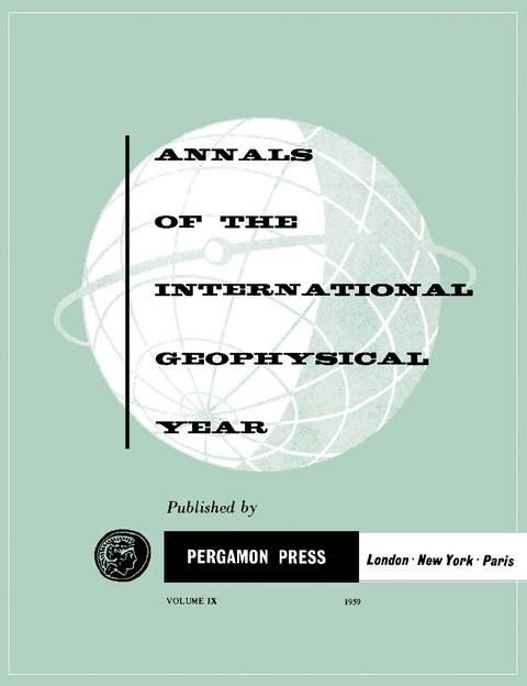 Cover image for book The Membership and Programs of the IGY Participating Committees
