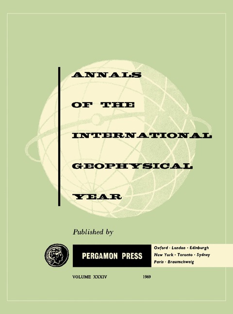 Cover image for book Annals of the International Geophysical Year