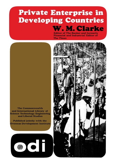 Cover image for book Private Enterprise in Developing Countries