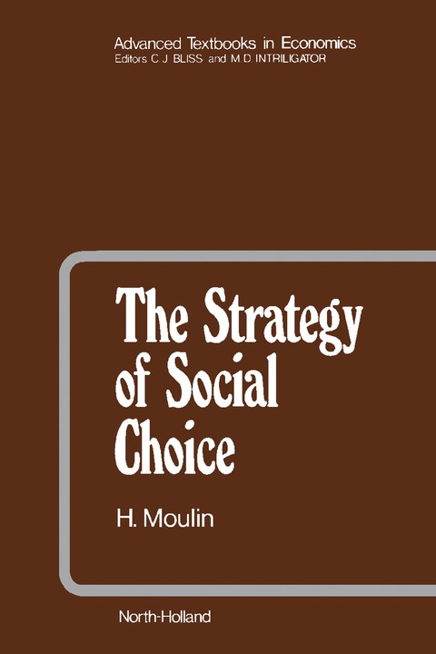 Cover image for book The Strategy of Social Choice