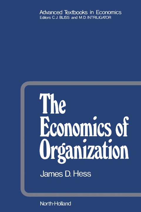 Cover image for book The Economics of Organization