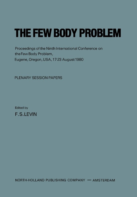 Cover image for book The Few Body Problem