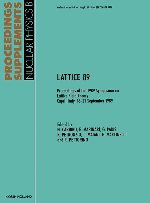 Cover image for book Lattice 89
