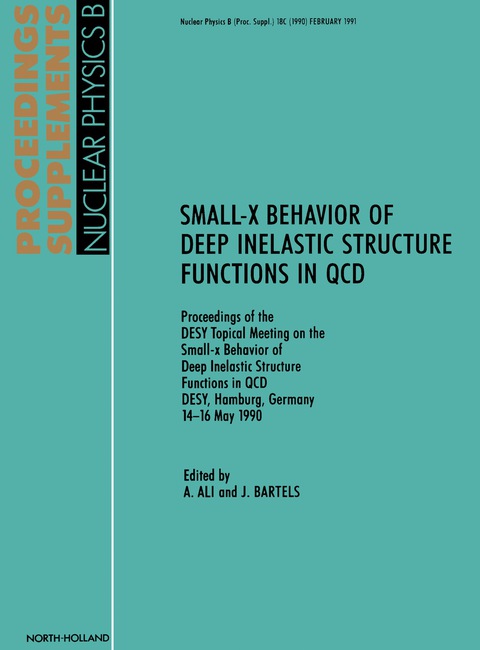 Cover image for book Small-X Behavior of Deep Inelastic Structure Functions in QCD