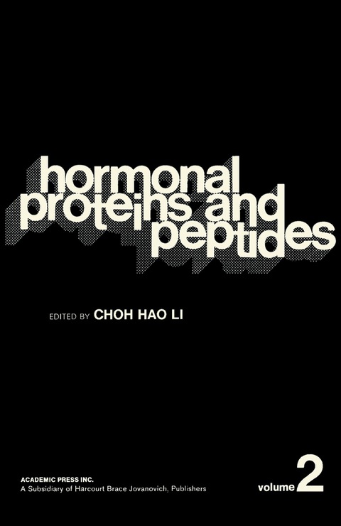 Cover image for book Hormonal Proteins and Peptides